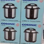 زودپز برقی جیپاس مدل GRC-662 ظرفیت ۶ لیتر چند کاره با بدنه استیل ضد زنگ